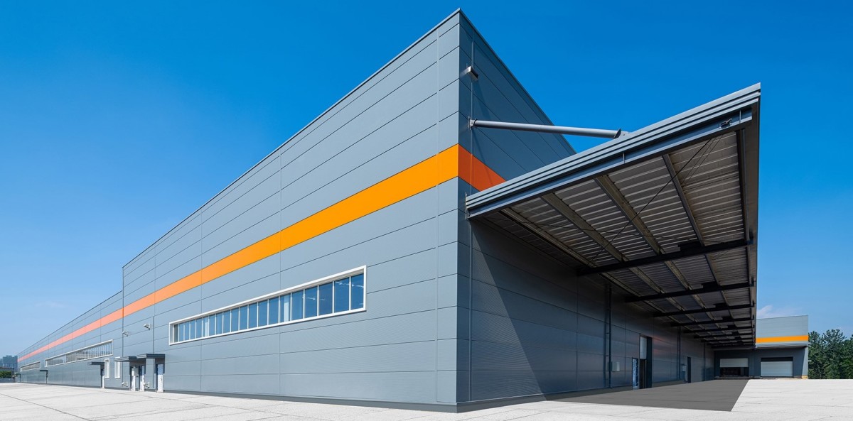 Steel structure warehouse